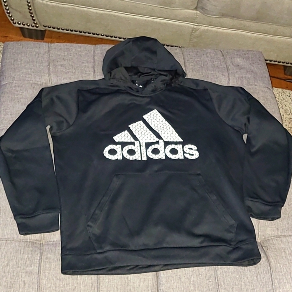 adidas Men's BOY GRID print FR8272‎ X-Large Hoodie